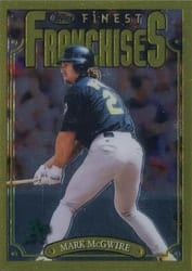 2023 Finest Flashbacks Base Set Mark McGwire #193 card