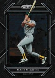 2023 Panini Prizm Base Set Mark McGwire #208 card