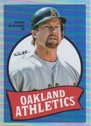 2023 Topps Archives 1969 Team History Foil Mark McGwire #69T-42 card