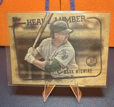 2023 Topps Heavy Lumber Mark McGwire #HL-18 card