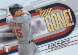 2023 Topps Pristine Going, Going Gone Mark McGwire #GGG-6 card