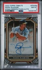 2023 Topps Tribute Iconic Perspectives Autographs Mark McGwire #IPA-MM card
