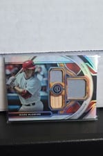2023 Topps Tribute Triple Relics Mark McGwire #TR-MM card