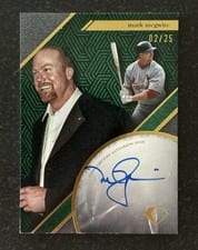2024 Topps Diamond Icons Diamond Drip Autographs Mark McGwire #DDA-MM card