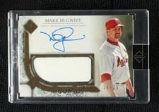 2024 Topps Transcendent Collection Autographed Relics Mark McGwire #TCAR-MMC card