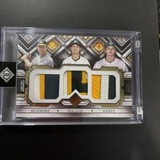 2025 Topps Transcendent Collection Triple Patch Mark McGwire #TCTP-MWK card