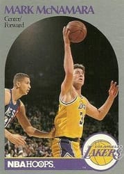 1990-91 Hoops Base Set Mark McNamara #158 card