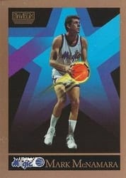 1990-91 SkyBox Base Set Mark McNamara #402 card