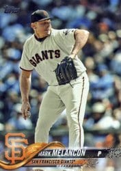 2018 Topps Base Set Mark Melancon #560 card
