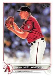 2022 Topps Base Set Mark Melancon #592 card