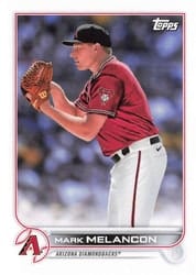 2022 Topps Mini Base Set Mark Melancon #592 card