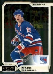 2018-19 O-Pee-Chee Platinum Base Set Mark Messier #142 card