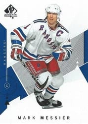 2018-19 SP Authentic Base Set Mark Messier #100 card