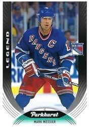 2020-21 Parkhurst Base Set Mark Messier #328 card