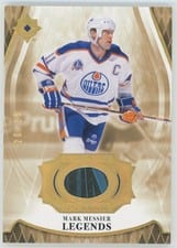 2023-24 Upper Deck Ultimate Collection Ultimate Planks Legends Mark Messier #LPL-MM card