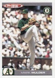 2004 Topps Total Base Set Mark Mulder #66 card