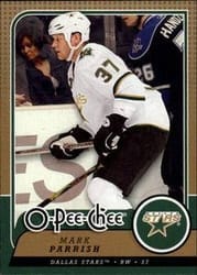 2008-09 O-Pee-Chee Base Set Mark Parrish #625 card