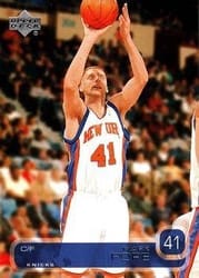 2002-03 Upper Deck Base Set Mark Pope #328 card
