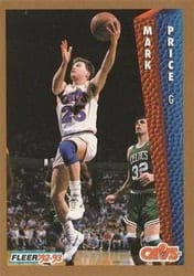 1992-93 Fleer Base Set Mark Price #43 card