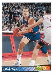 1992-93 Upper Deck Base Set Mark Price #234 card
