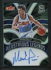 2021-22 Panini Spectra Illustrious Legends Signatures Mark Price #ILS-MPR card