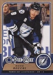 2008-09 O-Pee-Chee Base Set Mark Recchi #681 card