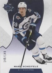 2019-20 Upper Deck Ultimate Collection Base Set Mark Scheifele #12 card