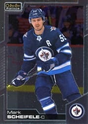 2020-21 O-Pee-Chee Platinum Base Set Mark Scheifele #137 card