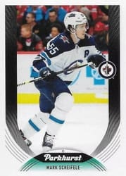 2020-21 Parkhurst Base Set Mark Scheifele #256 card