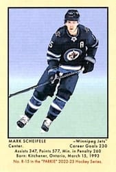 2022-23 Parkhurst Champions 51 Retros Mark Scheifele #R-15 card