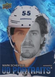 2025-26 Upper Deck UD Portraits Mark Scheifele #P-46 card