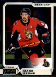 2018-19 O-Pee-Chee Platinum Base Set Mark Stone #54 card