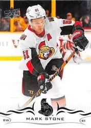 2018-19 Upper Deck Base Set Mark Stone #127 card