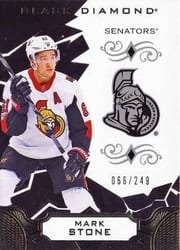 2018-19 Upper Deck Black Diamond Base Set Mark Stone #BDB-MS card