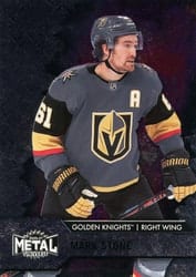2020-21 SkyBox Metal Universe Base Set Mark Stone #61 card