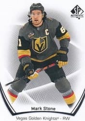 2021-22 SP Authentic Base Set Mark Stone #73 card