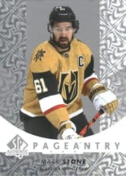 2022-23 SP Authentic Pageantry Mark Stone #P-30 card