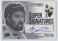 2023-24 Upper Deck Ovation Super Signatures Mark Stone #SS-MS card