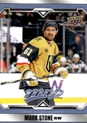 2024-25 Upper Deck MVP Base Set Mark Stone #31 card