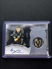 2024-25 Upper Deck The Cup Signature Pucks Mark Stone #SP-MS card