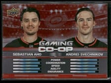 2024-25 Upper Deck Gaming Co-Op Mark Stone / Jonathan Marchessault #CGO-9 card