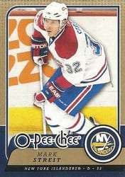 2008-09 O-Pee-Chee Base Set Mark Streit #444 card