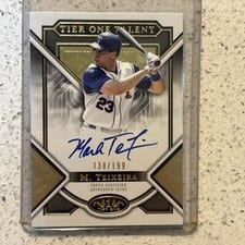 2023 Topps Tier One Talent Autographs Mark Teixeira #T1TA-MT card