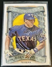 2024 Topps Allen & Ginter Cycle Succession Mark Teixeira (Texas Rangers) #CS-24 card