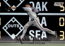 2019 Stadium Club Base Set Mark Trumbo #75 card