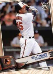 2019 Topps Big League Base Set Mark Trumbo #56 card