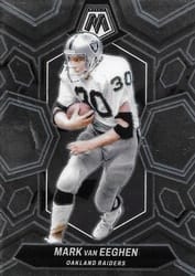 2024 Panini Mosaic Base Set Mark van Eeghen #250 card