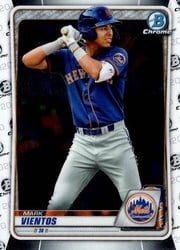 2020 Bowman Chrome Prospects Mark Vientos #BCP-154 card