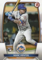 2023 Bowman Base Set Mark Vientos #55 card
