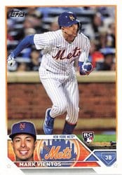 2023 Topps Base Set Mark Vientos #550 card